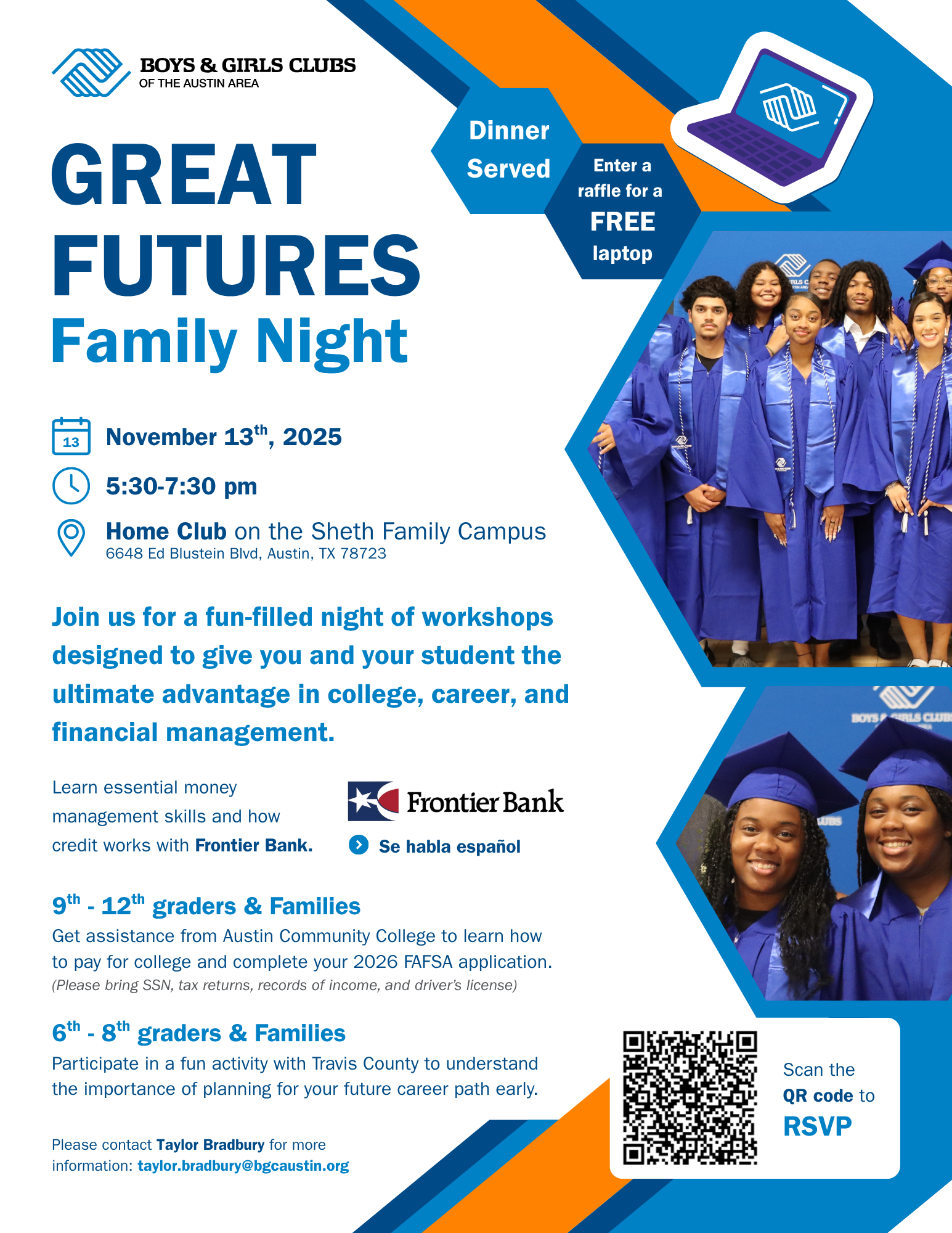 Great Futures Family Night - English