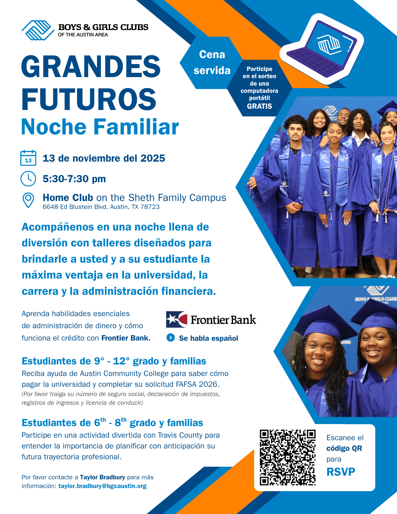 Great Futures Family Night - Spanish