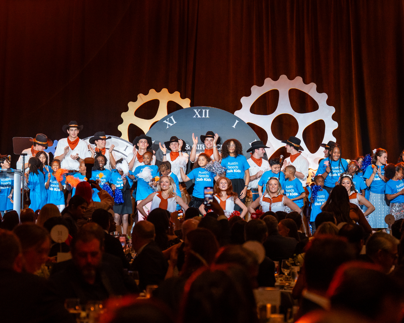 Great Futures Gala – Stage Group photo