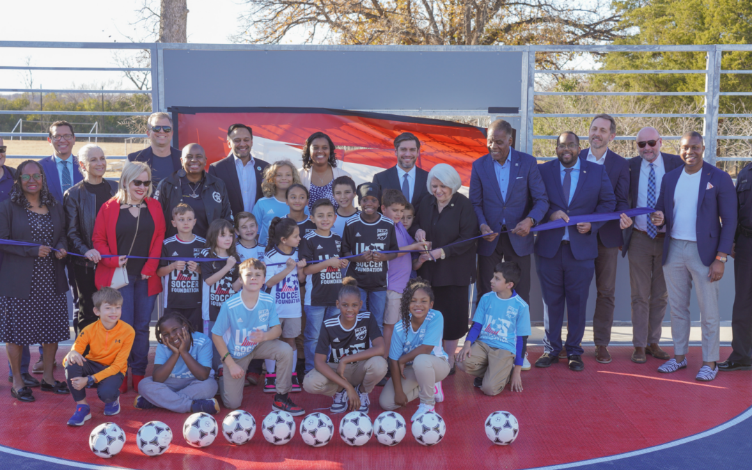 Soccer Mini-Pitch Ribbon Cutting Ceremony at Boys & Girls Clubs of the Austin Area